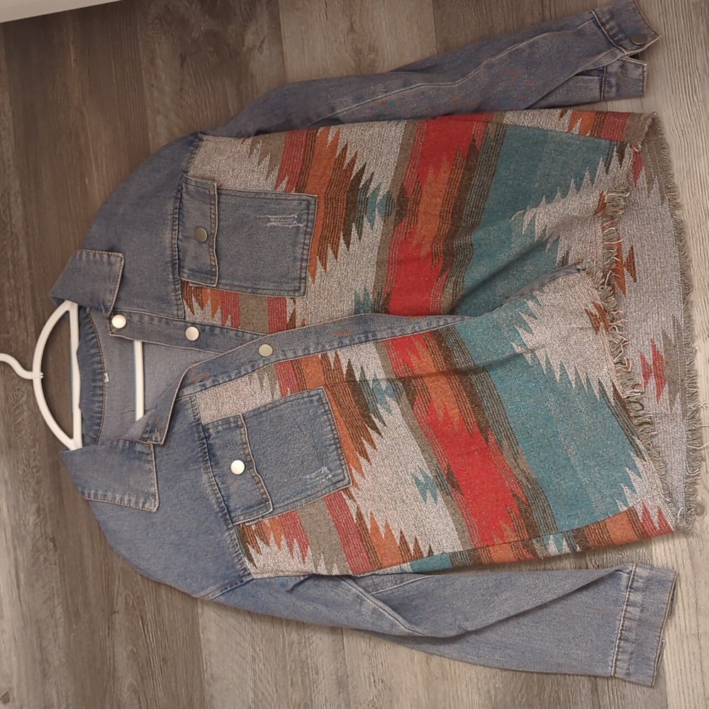 Women's Western Denim Jacket Size M